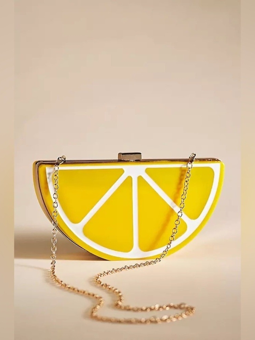 NWT ANTHROPOLOGIE PERNILLE ROSENKILDE Lemon Purse
